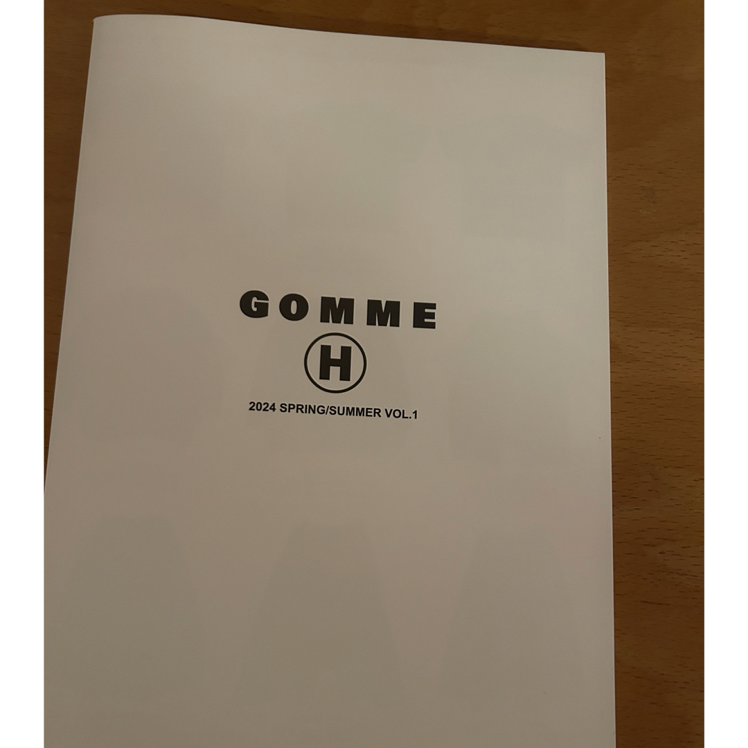 gomme(ゴム)のgomme✴︎2024・Spring /summerカタログ エンタメ/ホビーの雑誌(ファッション)の商品写真