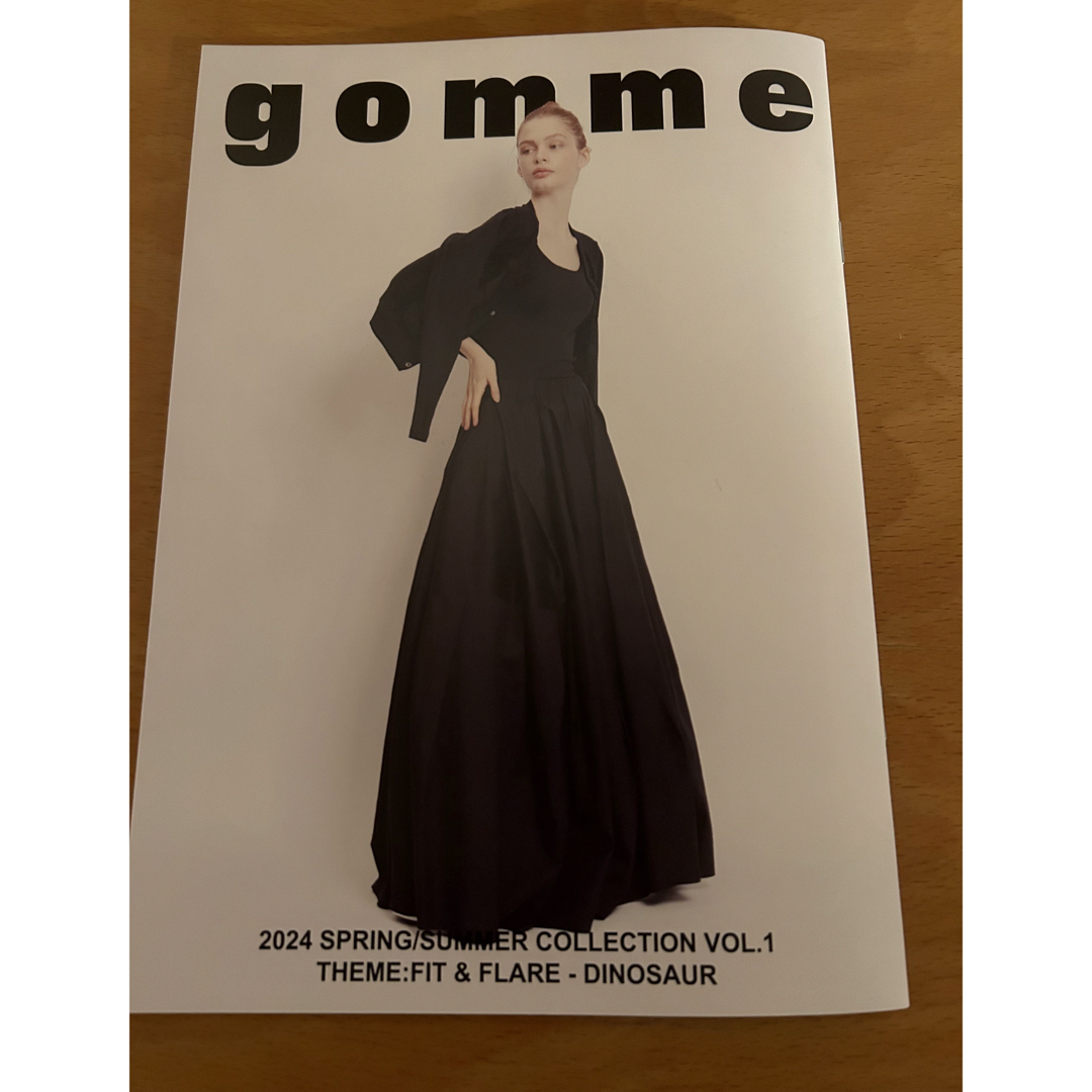 gomme(ゴム)のgomme✴︎2024・Spring /summerカタログ エンタメ/ホビーの雑誌(ファッション)の商品写真