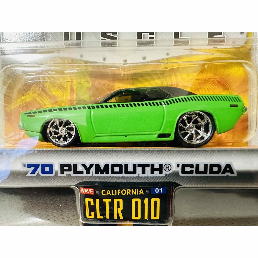 Chrysler(クライスラー)のJadaジェイダ/’70 Plymouthプリムス Cudaクーダ 1/64 エンタメ/ホビーのおもちゃ/ぬいぐるみ(ミニカー)の商品写真