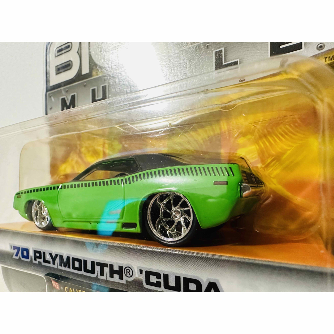 Chrysler(クライスラー)のJadaジェイダ/’70 Plymouthプリムス Cudaクーダ 1/64 エンタメ/ホビーのおもちゃ/ぬいぐるみ(ミニカー)の商品写真