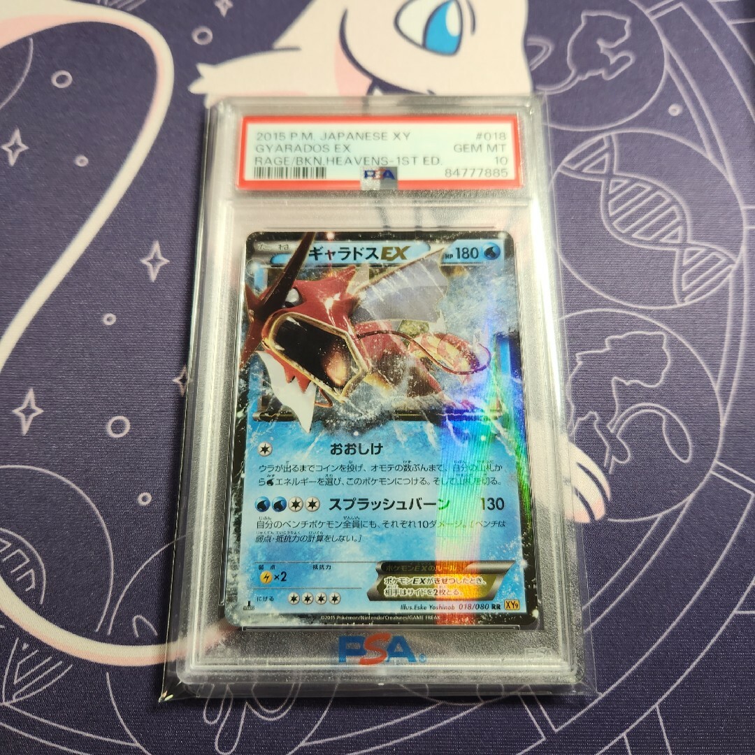 ポケモンカード　ギャラドスEX　PSA10エラー