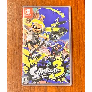 ニンテンドースイッチ(Nintendo Switch)の中古　switch スプラトゥーン3(家庭用ゲームソフト)