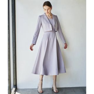 アンドクチュール(And Couture)のアンドクチュール　テーラージャケット＋キャミワンピースセット(ロングワンピース/マキシワンピース)