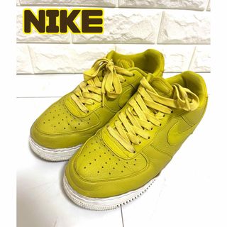 ナイキ(NIKE)の☆NIKE ナイキAIR FORCE 1 LOW AF1 イエロー(スニーカー)