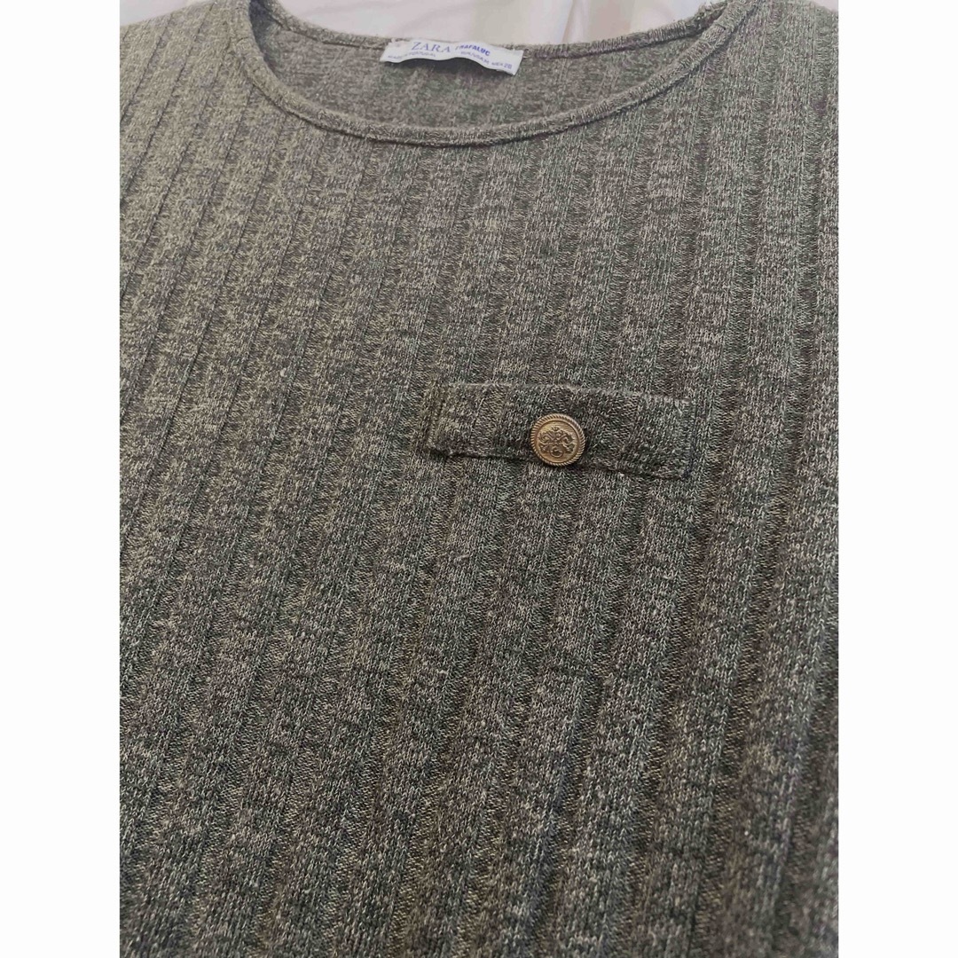 ZARA(ザラ)の【ZARA】　半袖　トップス レディースのトップス(Tシャツ(半袖/袖なし))の商品写真