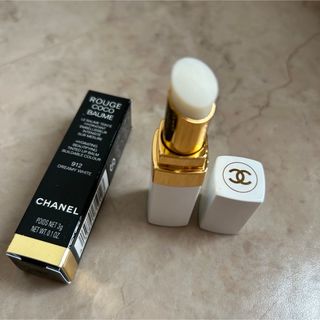 シャネル(CHANEL)の【新品未使用】シャネル ルージュ ココ ボーム 912 ドリーミー ホワイト(口紅)