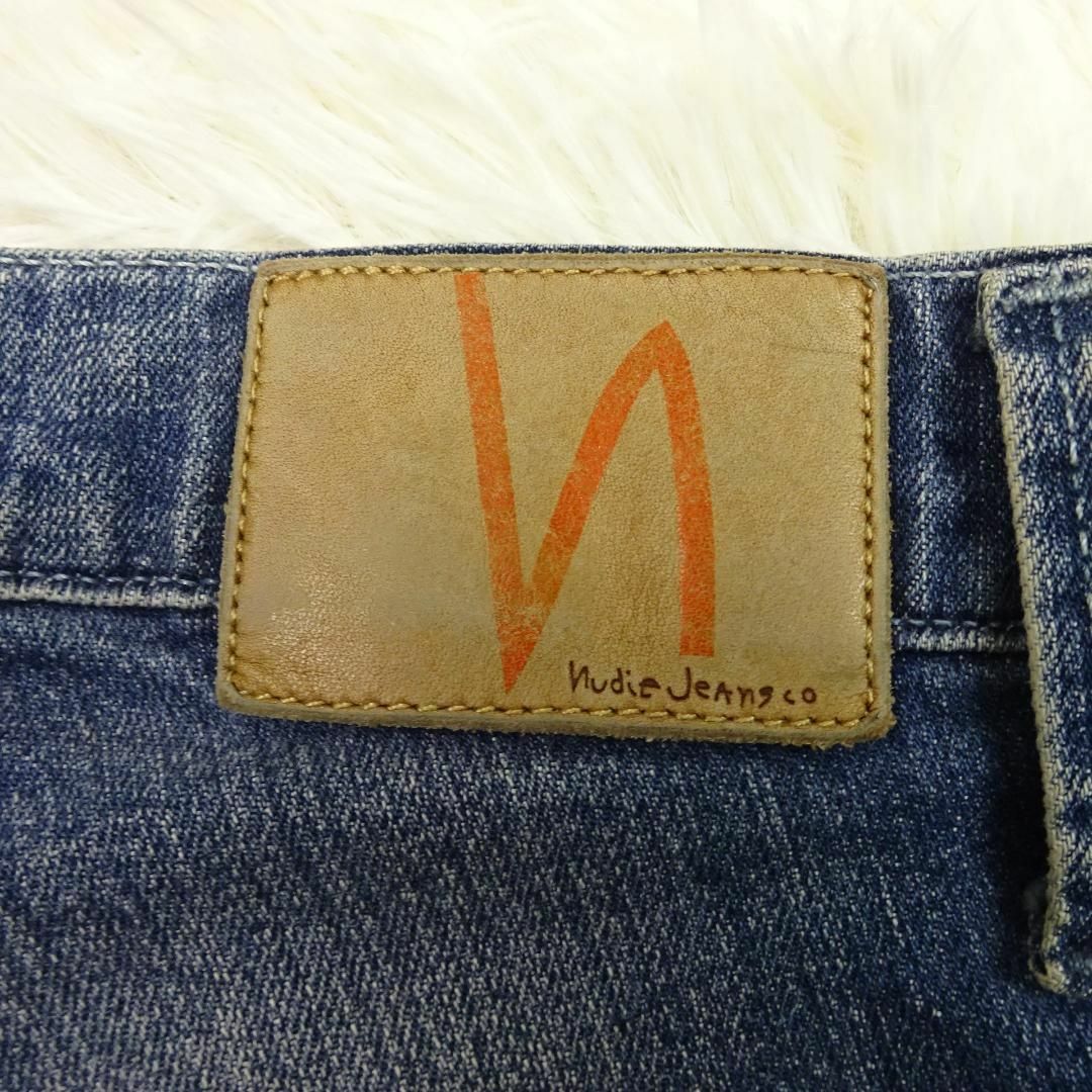 Nudie Jeans(ヌーディジーンズ)のヌーディージーンズ　THIN FINN　Indigo Fusion　ストレッチ メンズのパンツ(デニム/ジーンズ)の商品写真