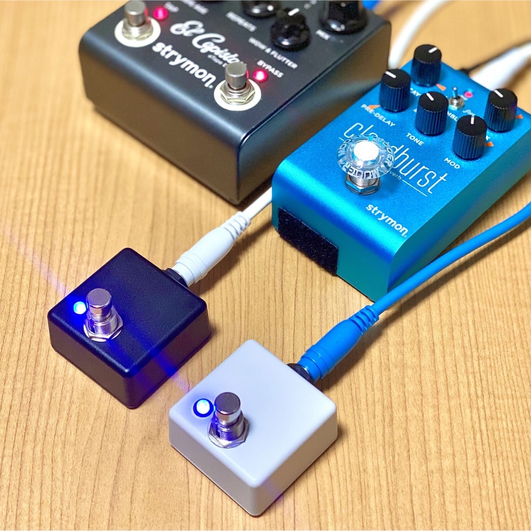 Strymon ストライモン用フェイバリットスイッチ[小型タイプ・白] 楽器のギター(エフェクター)の商品写真