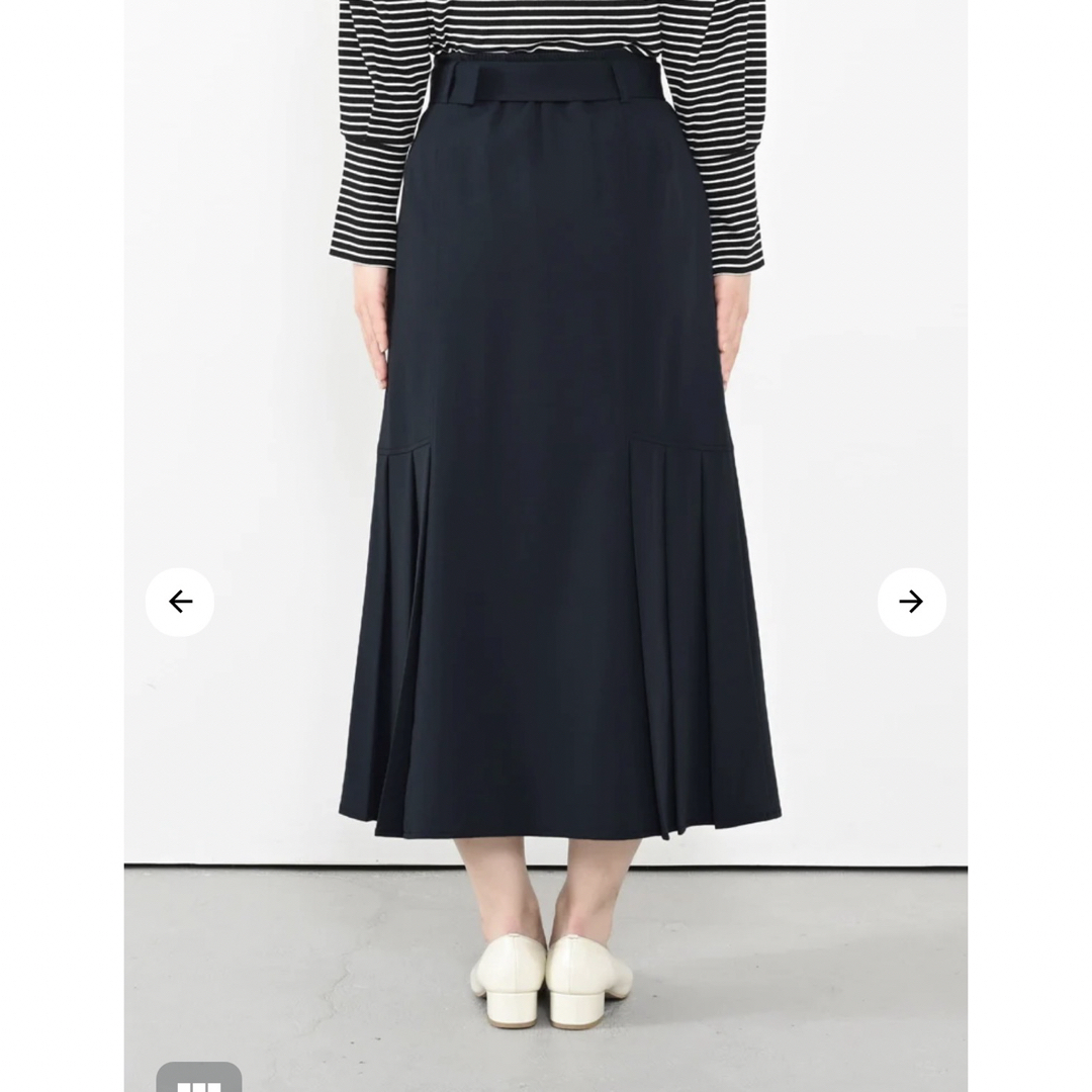 COHINA(コヒナ)のCOHINA サイドプリーツマーメイドスカート レディースのスカート(ロングスカート)の商品写真