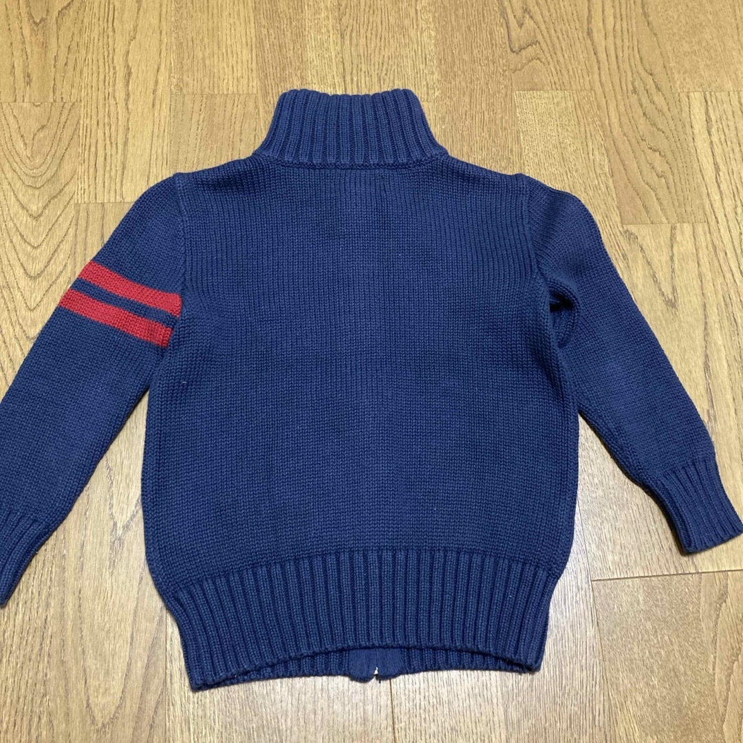 POLO RALPH LAUREN(ポロラルフローレン)のPOLO ラルフローレン  キッズ　カーディガン サイズ110　4/4T キッズ/ベビー/マタニティのキッズ服女の子用(90cm~)(カーディガン)の商品写真