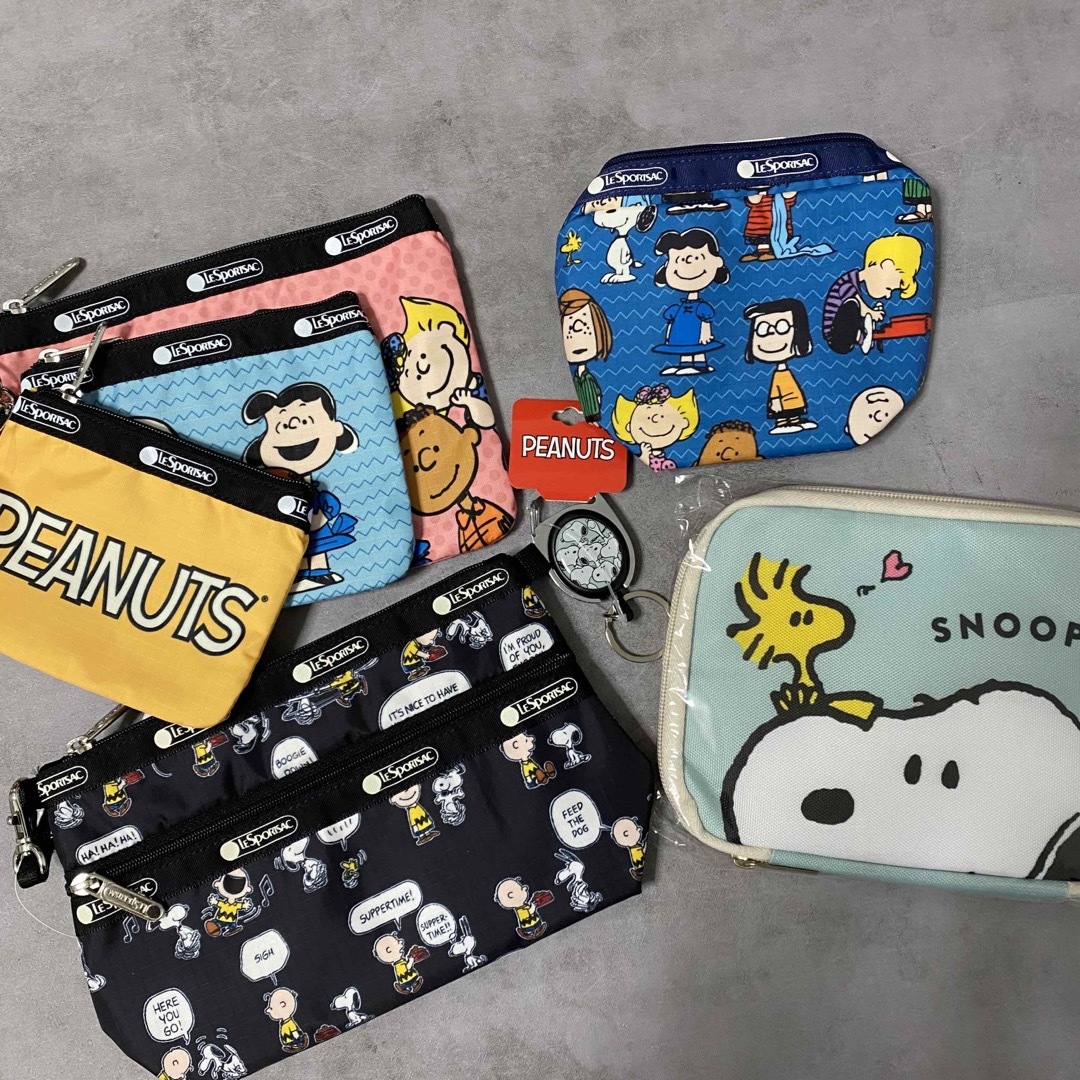 LeSportsac - [新品] レスポートサック スヌーピー ポーチ 福袋