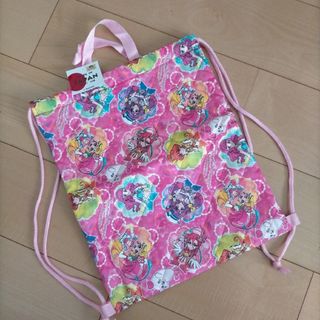 A33　新品　ナップサック　33×40センチ　プリキュア(その他)