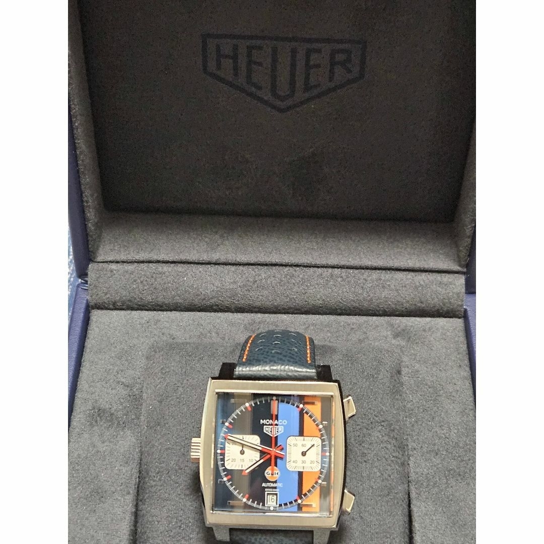 TAG Heuer(タグホイヤー)のTAG HEUER タグ・ホイヤー Monaco　モナコ　Gulf　ガルフ メンズの時計(腕時計(アナログ))の商品写真