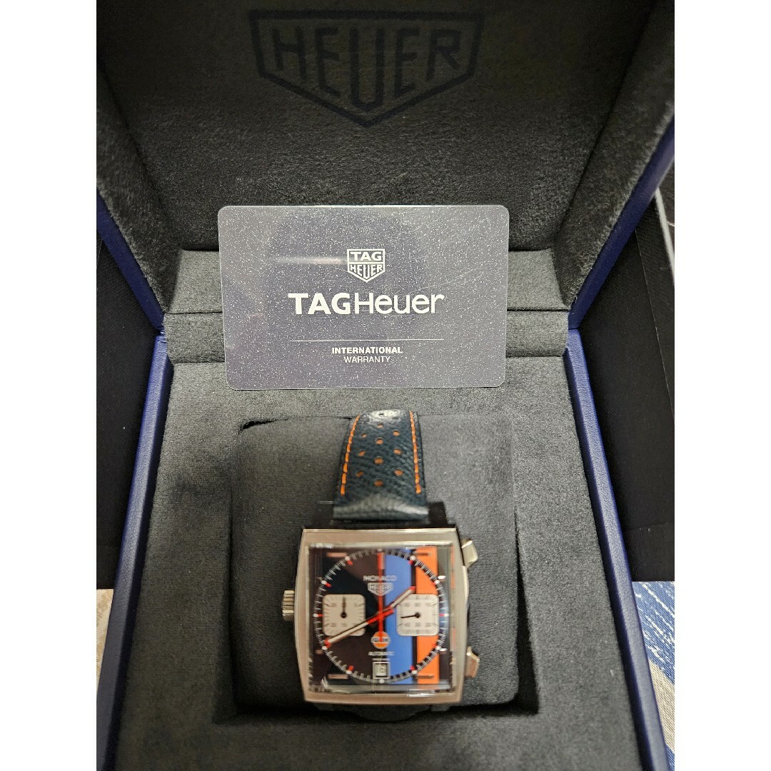 TAG Heuer(タグホイヤー)のTAG HEUER タグ・ホイヤー Monaco　モナコ　Gulf　ガルフ メンズの時計(腕時計(アナログ))の商品写真