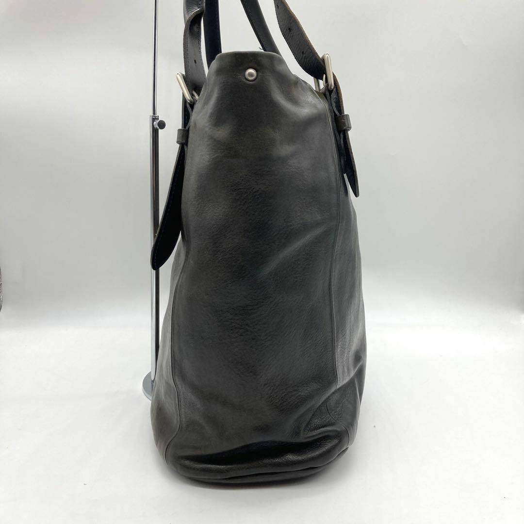 Felisi(フェリージ)のFelisi フェリージ バケッタレザー トートバッグ ブラック 17/60 メンズのバッグ(トートバッグ)の商品写真