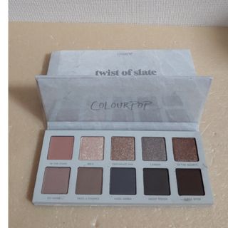 カラーポップ(colourpop)の【未使用※】カラーポップ　アイシャドウパレットTwist of Slate(アイシャドウ)