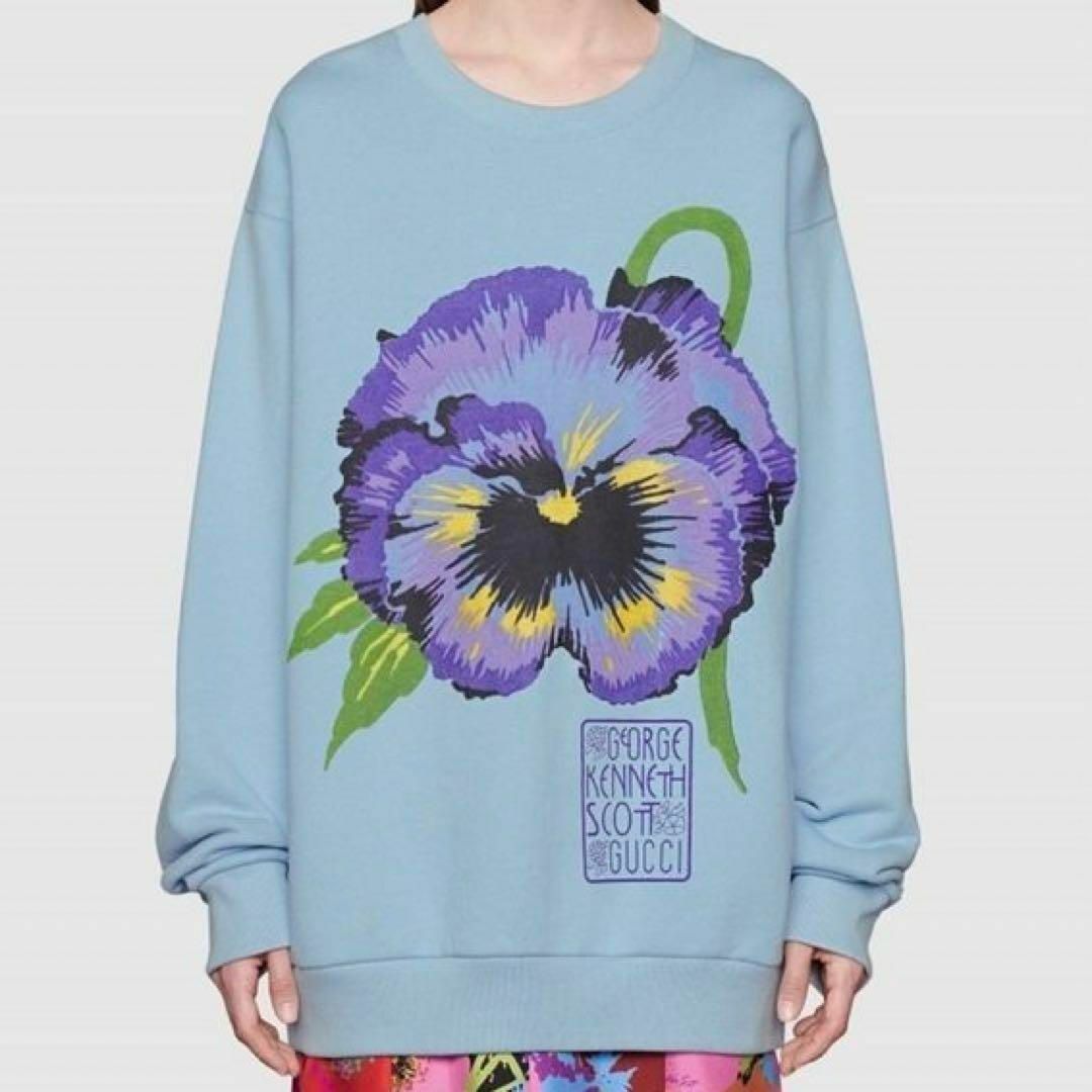 GUCCI - GUCCI グッチ 21cruiseモデル ケンスコット スウェット GUCCI - GUCCI グッチ 21cruiseモデル ケンスコット スウェット