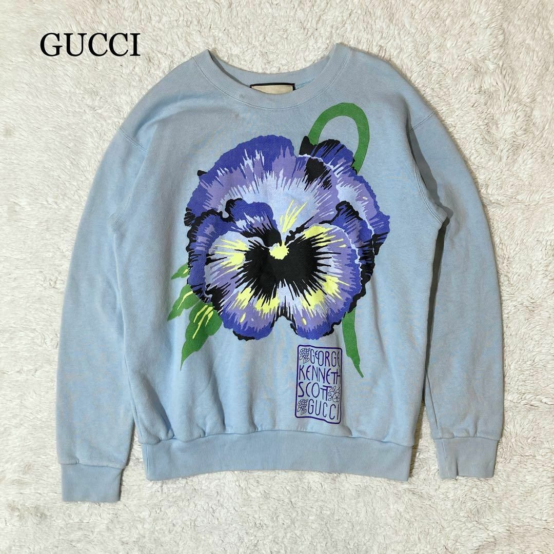 GUCCI - GUCCI グッチ 21cruiseモデル ケンスコット スウェット GUCCI - GUCCI グッチ 21cruiseモデル ケンスコット スウェット