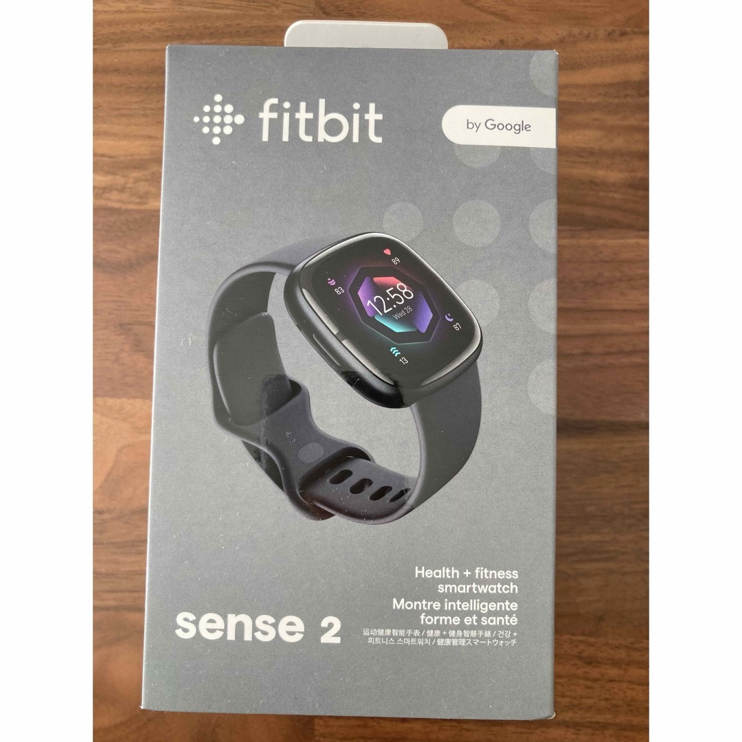 158インチ特徴【新品 ・未開封】fitbit SENSE 2 SHADOW GREY