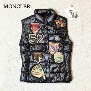 モンクレール(MONCLER)の【未使用級☆希少】モンクレール K2スペシャルワッペン ダウンベスト シャイニー(ダウンベスト)