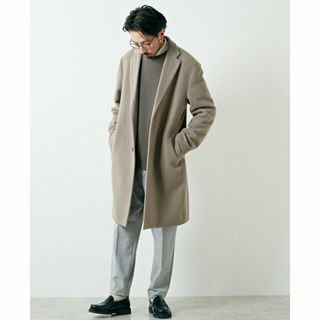 メンズメルローズ(MEN'S MELROSE)の【ベージュ】SUPER110'S ビーバーチェスターコート(その他)