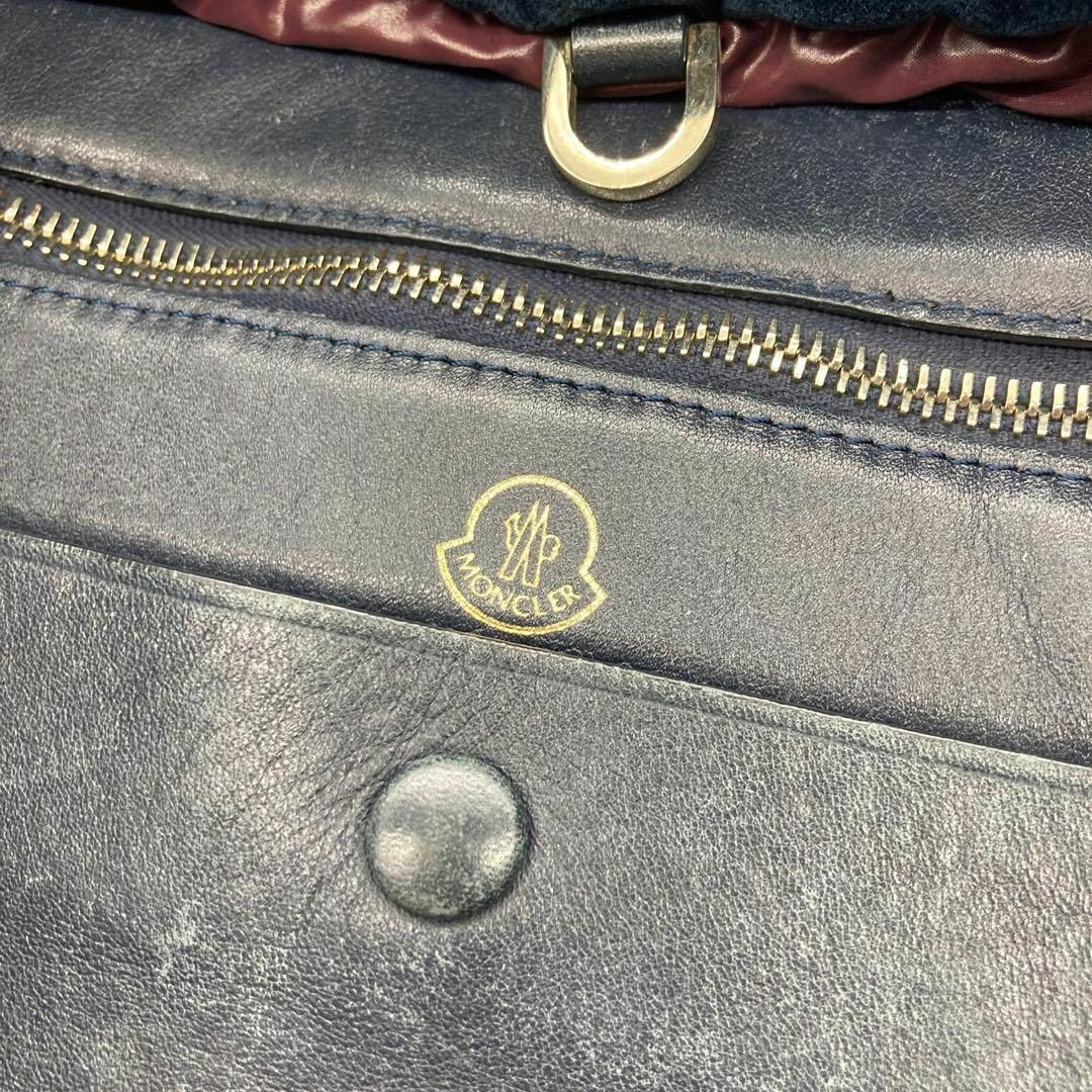 MONCLER(モンクレール)の【美品】MONCLER モンクレール POWDER TOTE BAG ベルベット レディースのバッグ(トートバッグ)の商品写真