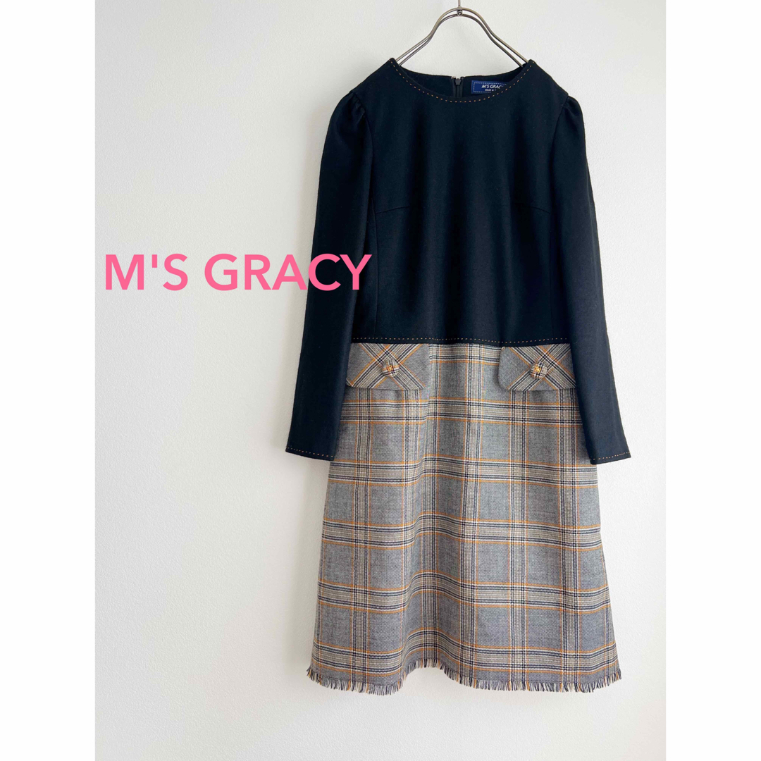 M'S GRACY 2wayドッキングワンピース39SGRACYのM