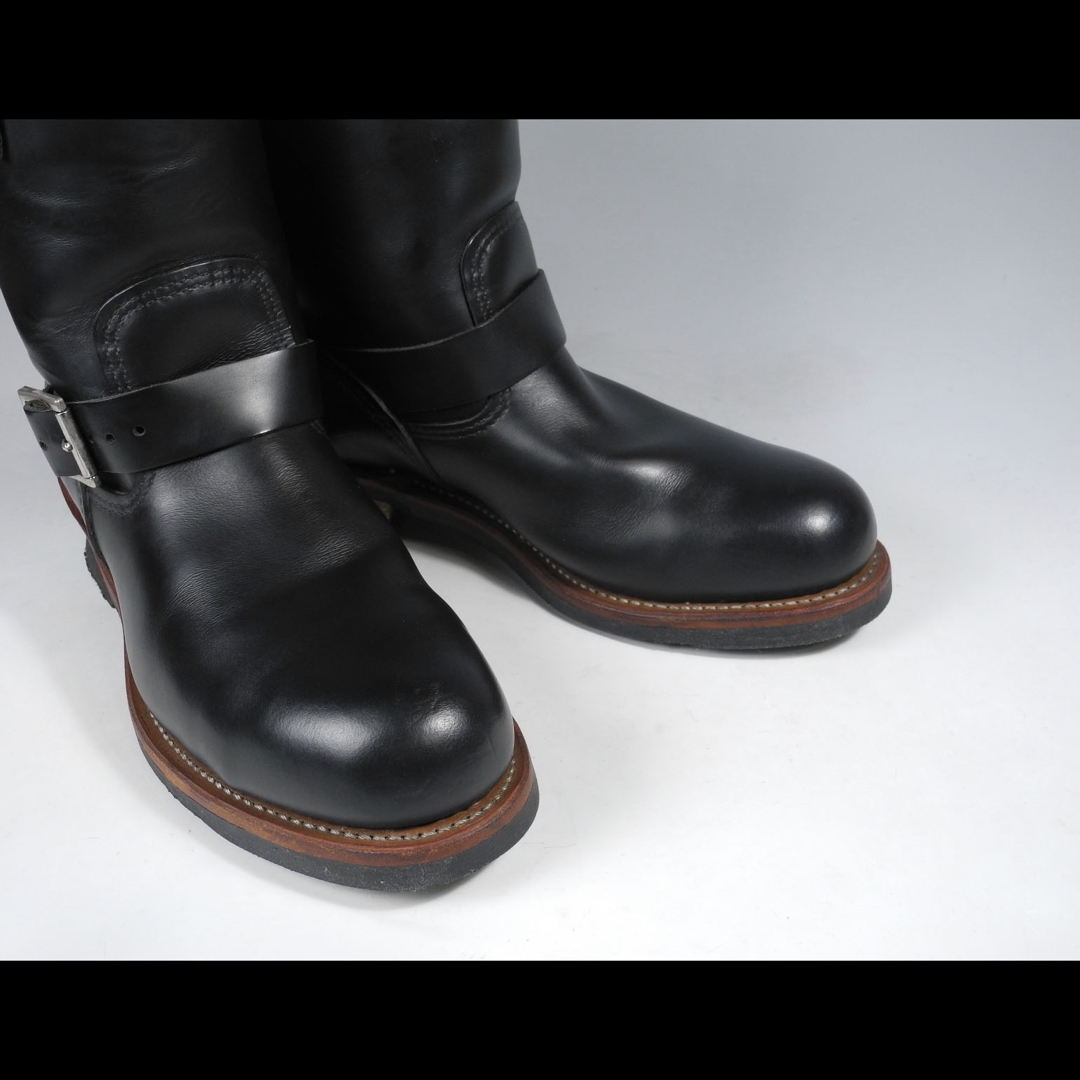 REDWING(レッドウィング)の廃盤2976ショートエンジニアブーツ2268羽黒PT99ブラックPT91 メンズの靴/シューズ(ブーツ)の商品写真
