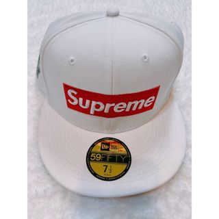 帽子supreme18aw白キャップ正規品新品スナップバック