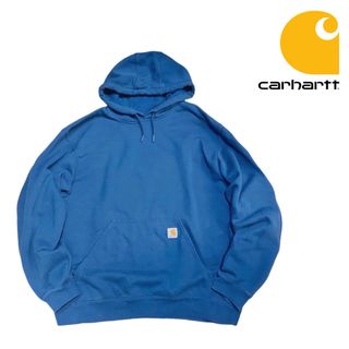 Carhartt カーハート コットン フルジップ パーカー ワーク ヘビーウエイト ネイビー (メンズ S)   P1729