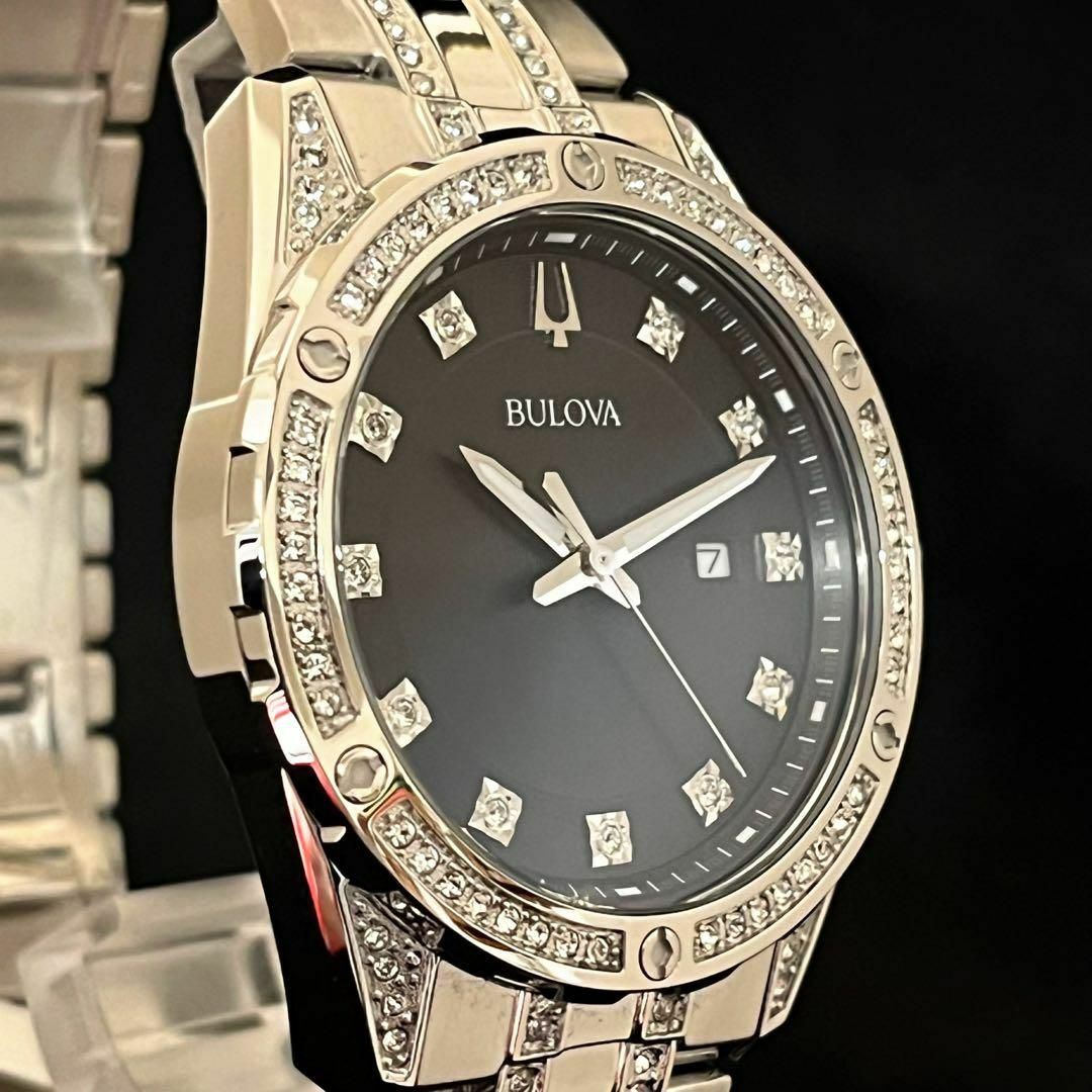 【超ゴージャス】BULOVA/ブローバ/メンズ腕時計/展示品特価/ブレスレット付