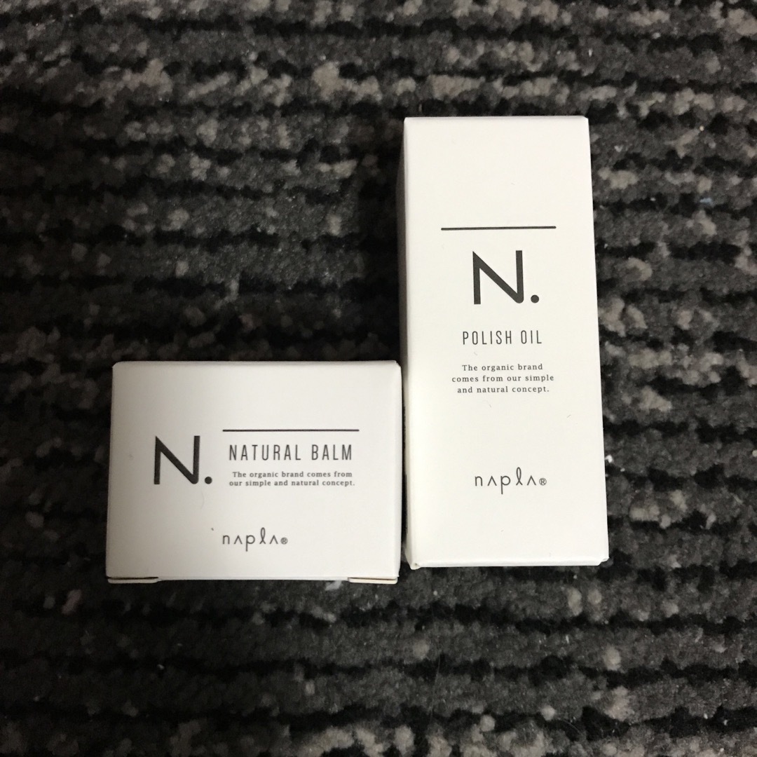 N.（Napla）(エヌドット)のN.ポリッシュオイル30mL&ナチュラルバーム 18g コスメ/美容のヘアケア/スタイリング(ヘアワックス/ヘアクリーム)の商品写真