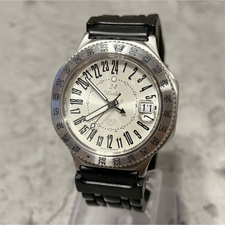 セイコー(SEIKO)の希少 美品 SEIKO セイコーインスツル 石川出版 24world 腕時計(腕時計(アナログ))
