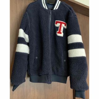 トミー(TOMMY)の美品 トミーヒルフィガー リバーシブル ボンバージャケット  Mサイズ(ナイロンジャケット)