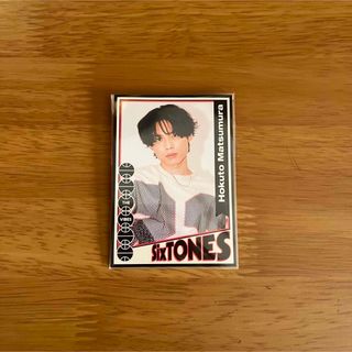 ストーンズ(SixTONES)のSixTONES 松村北斗 THE VIBES フォトカード トレカ(アイドルグッズ)