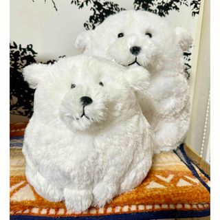 グレートピレニーズ 抱きぐるみ セット むっちり グレートピレニーズ ぬいぐるみ 40cm 25cm セットの