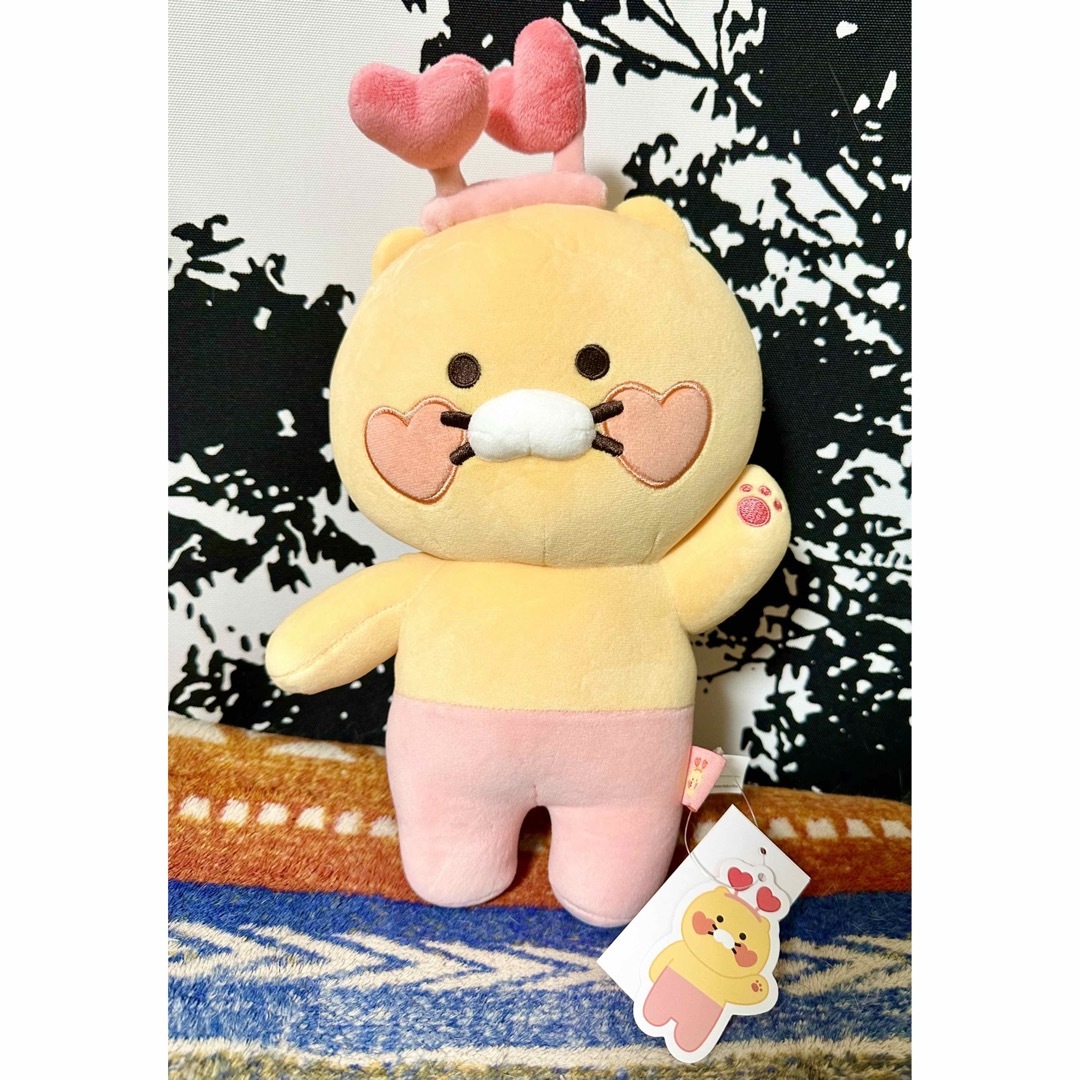 カカオフレンズ チュンシク バレンタイン限定 公式ぬいぐるみの カカオフレンズ チュンシク バレンタイン限定 公式ぬいぐるみの