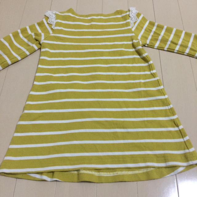 Seraph(セラフ)の☆sfk☆様専用！フリルボーダー ワンピース90 キッズ/ベビー/マタニティのキッズ服女の子用(90cm~)(ワンピース)の商品写真