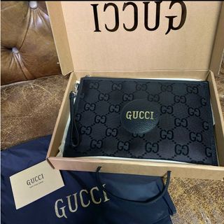 GUCCI OFF THE GRID  ポーチ　クラッチバッグ　ブラック