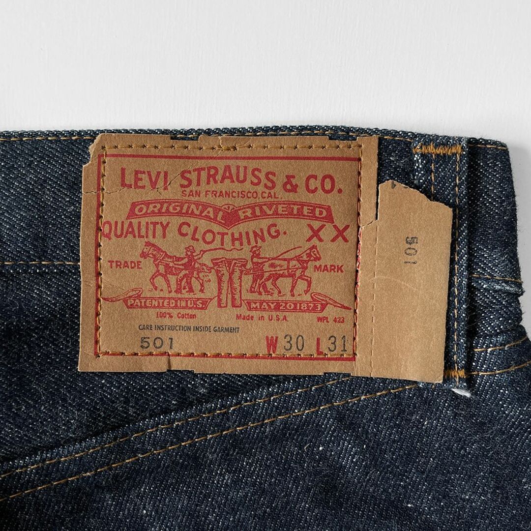 Levi's(リーバイス)のデッド◎Levi's 501 66 前期 W30 L31 76年7月製 付属完品 メンズのパンツ(デニム/ジーンズ)の商品写真