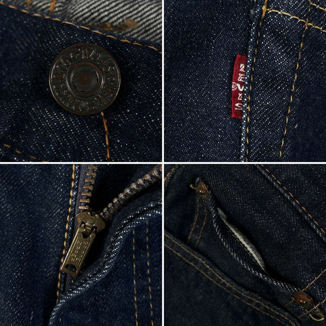 Levi's(リーバイス)の超極上◎真っ紺◎LEVI'S 希少 551ZXX オリジナル W31 濃紺 美品 メンズのパンツ(デニム/ジーンズ)の商品写真