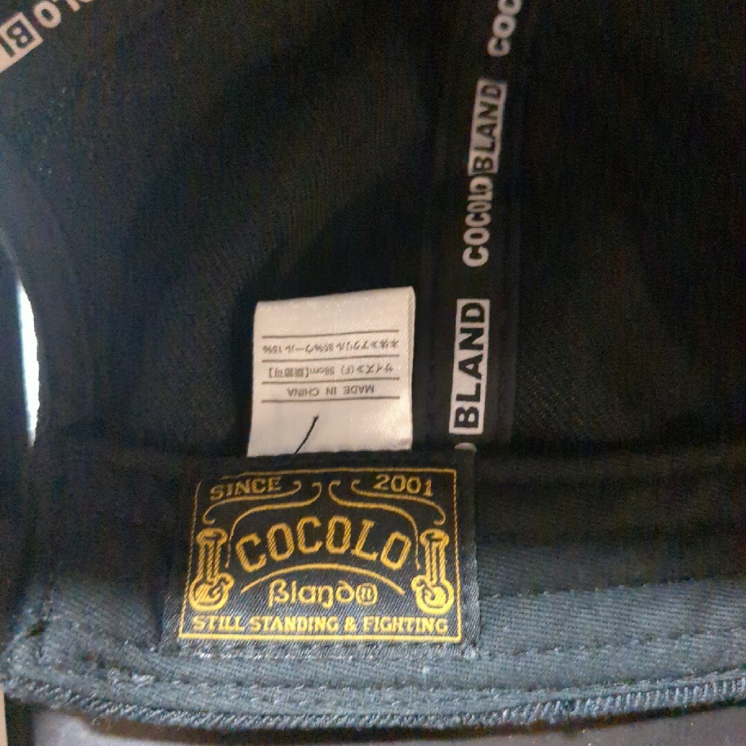 COCOLOキャップフリーサイズ メンズの帽子(キャップ)の商品写真