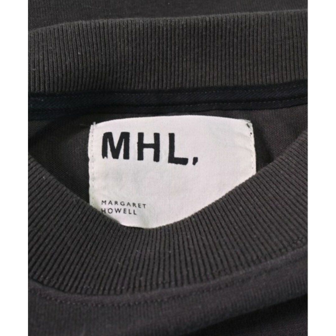 MHL.(エムエイチエル)のMHL. エムエイチエル Tシャツ・カットソー 2(M位) チャコールグレー 【古着】【中古】 メンズのトップス(Tシャツ/カットソー(半袖/袖なし))の商品写真