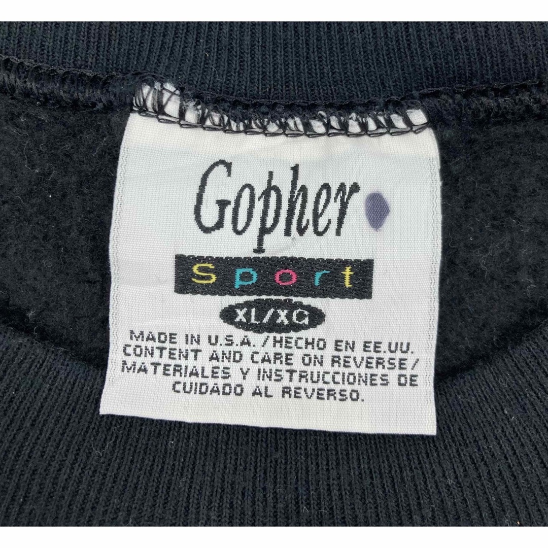 VINTAGE(ヴィンテージ)のGopher Sport スタッズ スウェット USA輸入古着 XL メンズのトップス(スウェット)の商品写真