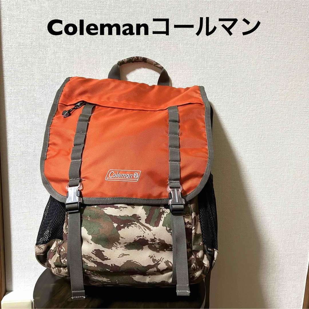 Coleman(コールマン)のColemanコールマン 中古古着リュック バックパック  CORDURA メンズのバッグ(バッグパック/リュック)の商品写真