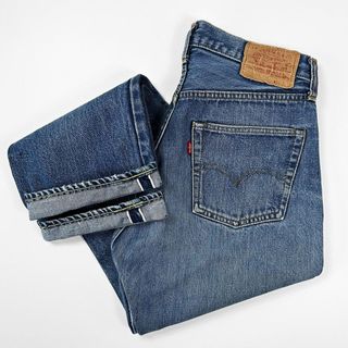 リーバイス(Levi's)の美色◎ Levi's 501 66 前期 W31 L29 イエロー 神レングス(デニム/ジーンズ)