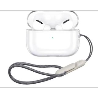 アップル(Apple)のAirPodsPro2 ケースクリアストラップ付きAirPods Pro 2(その他)