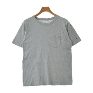 チャンピオン(Champion)のCHAMPION チャンピオン Tシャツ・カットソー M グレー 【古着】【中古】(Tシャツ/カットソー(半袖/袖なし))