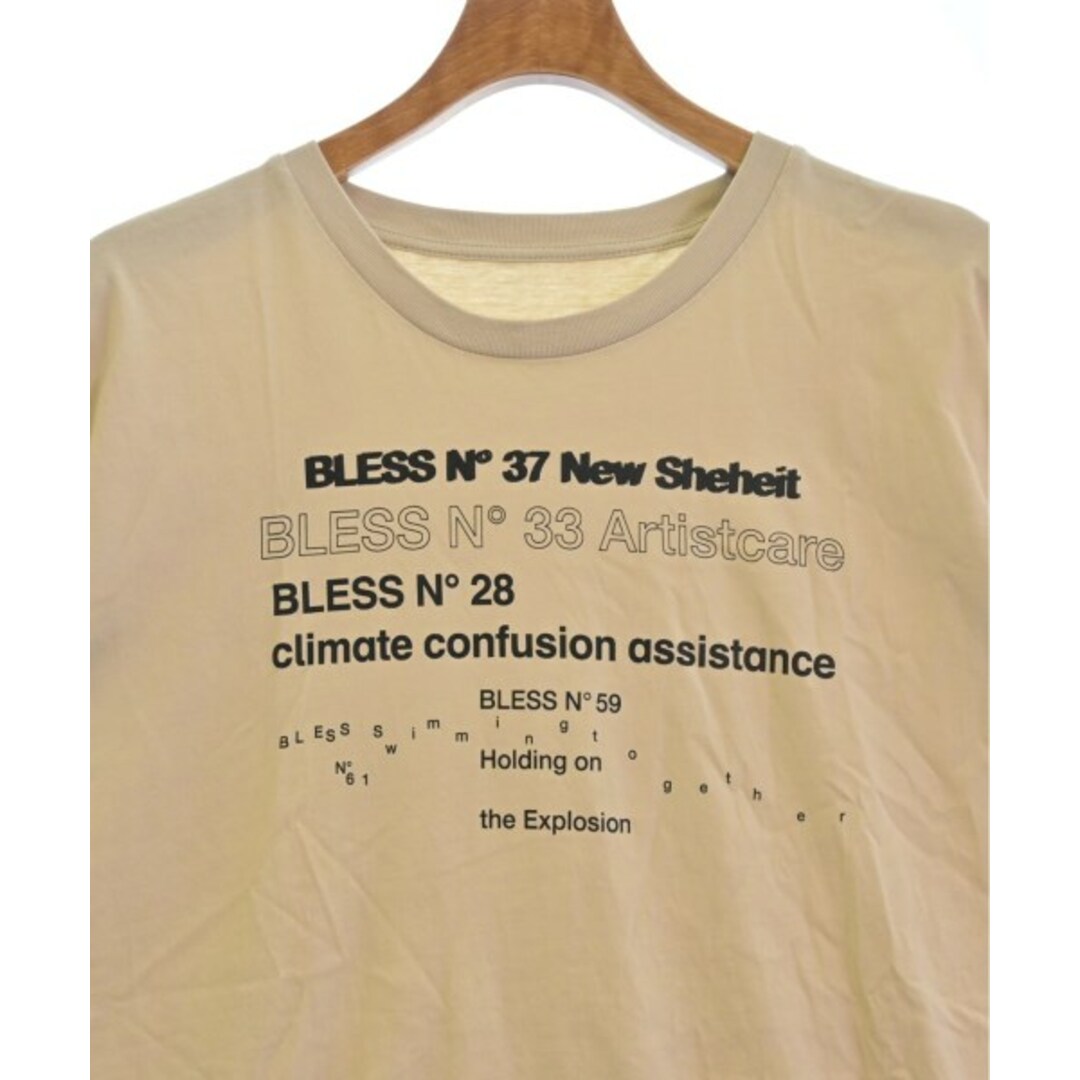 BLESS(ブレス)のBLESS ブレス Tシャツ・カットソー XL ベージュ 【古着】【中古】 メンズのトップス(Tシャツ/カットソー(半袖/袖なし))の商品写真