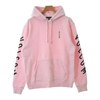 ボルコム(volcom)のVOLCOM ボルコム パーカー L ピンク 【古着】【中古】(パーカー)